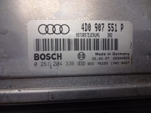 Centralita del motor AUDI A8 4D0907551P 4DO907551P 0261204336