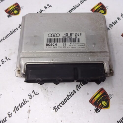Centralita del motor AUDI A8 4D0907551P 4DO907551P 0261204336