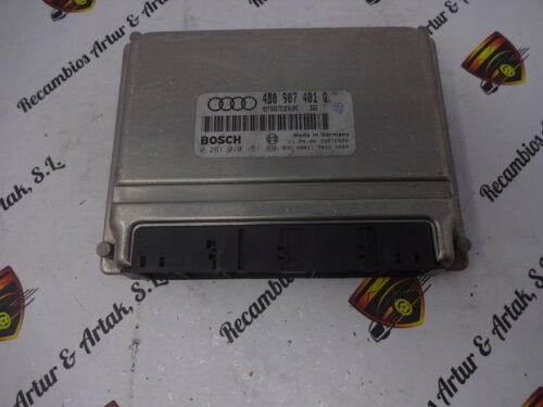 Centralita del motor  AUDI A6 0281010151 4B0907401Q 4BO907401Q