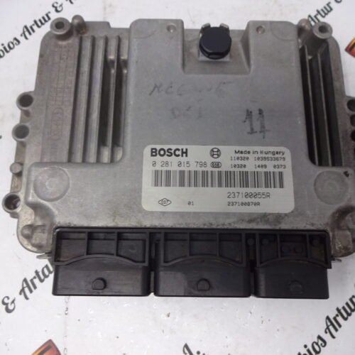 Centralita del motor Renault Megane 0281015798 237100055R 237100870R
