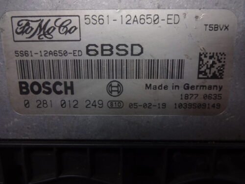 Centralita del motor Ford 0281012249 5S6112A650ED 5S61-12A650-ED