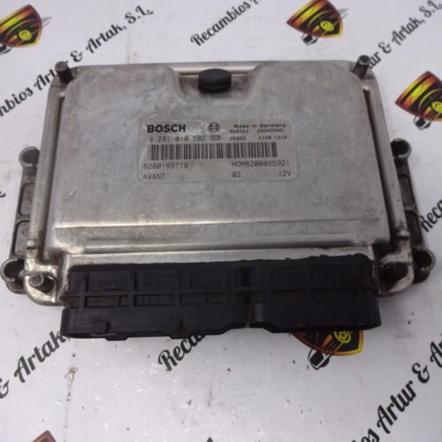 Centralita del motor  RENAULT kangoo 0281010502 HOM8200085921 8200199718