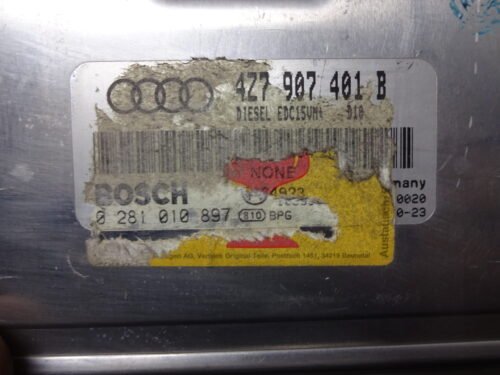 Centralita del motor AUDI A6 4Z7907401B 0281010897