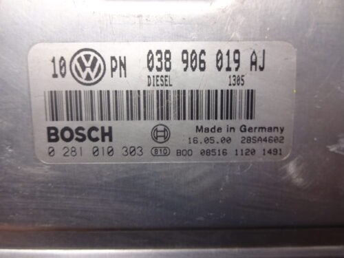 Centralita del motor VW Passat 038906019AJ 0281010303