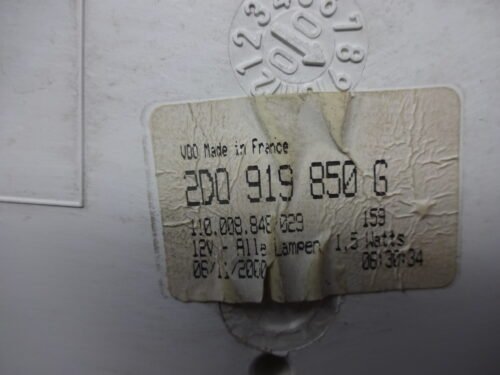 Cuadro de instrumentos VW LT 2D0919850G 110008848029 2DO919850G