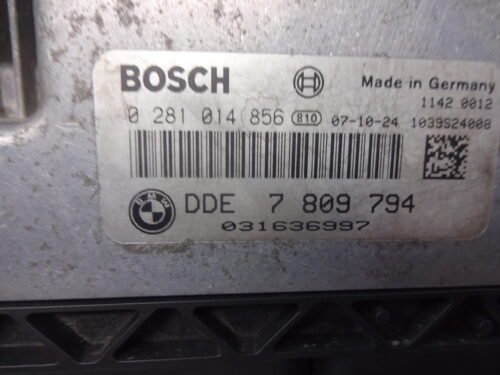 Centralita del motor BMW Mini Cooper 0281014856 DDE7809794 DDE 7809794