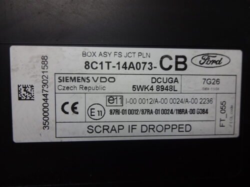 Caja de fusibles Ford Transit MK7 8C1T-14A073-CB  8C1T14A073CB 5WK48948L