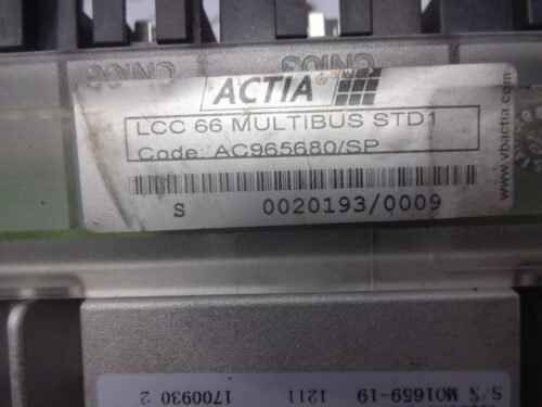 Unidad de control RENAULT MASTER AC965680/SP 0020193/0009 AC921867
