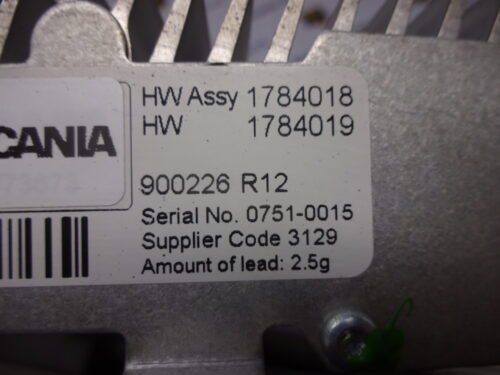 Unidad de control Scania 1858195 BSC E750 1784018 1784019 0751-0015
