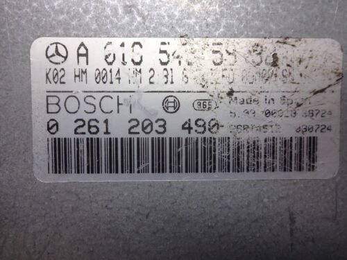Centralita del motor Mercedes W124 E280 A0165455932 0261203490