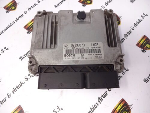 Centralita del motor Chevrolet Captiva 0261209107 92199073 LHCP