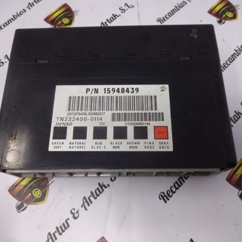 Unidad de control Chevrolet 15948439 TN232400-0114