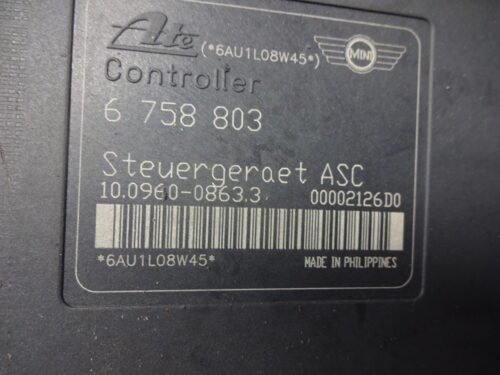 ABS Mini Cooper 6758803 10096008633 34516758801 34.51-6758801 10020600604