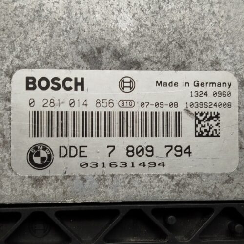 Centralita del motor BMW Mini Cooper 0281014856 DDE7809794 DDE 7809794