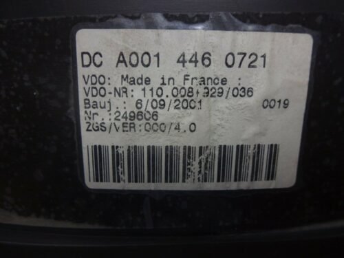 A0014460721 110008929036 Cuadro de instrumentos Mercedes Sprinter A0014460721 110008929036