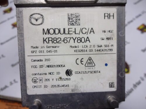 Controlador Radar Mazda CX5 CX3 6 KR82-67Y80A KR8267Y80A MODULE-L/C/A