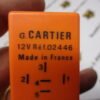 Relé  Relay  Citroen Xantia G. CARTIER REF. 02446 12V