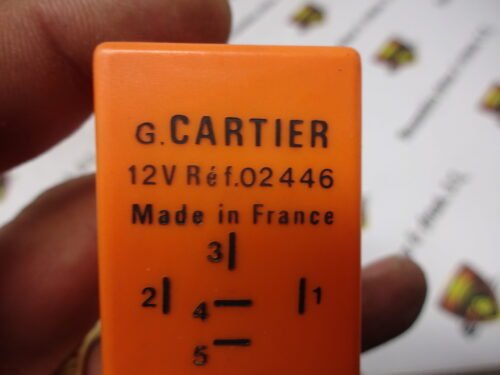 Relé  Relay  Citroen Xantia G. CARTIER REF. 02446 12V