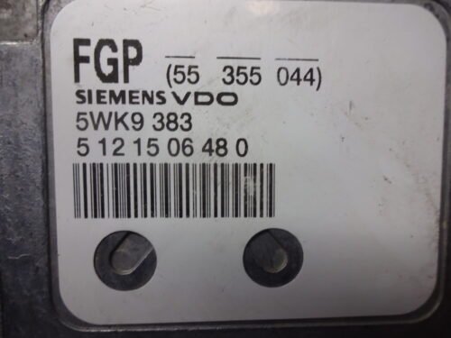 Centralita del motor Opel Astra Vectra Zafira 5WK9383 55355044