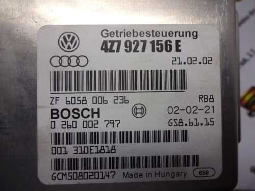 4Z7927156E Bosch 0260002797 Transmisión controlador AUDI Allroad 4Z7927156E Bosch 0260002797