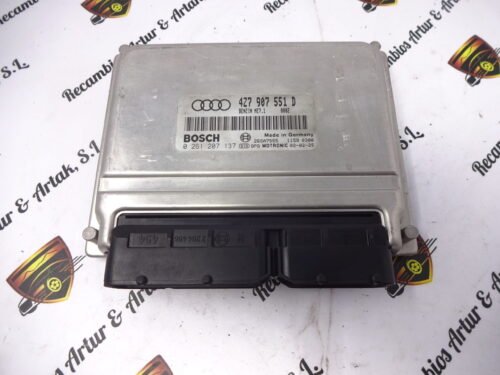 Centralita del motor AUDI A6 C5 Allroad 0261207137 4Z7907551D