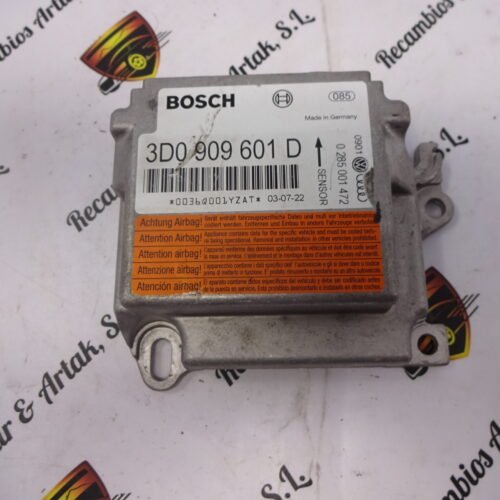 Unidad de control  VOLKSWAGEN Touareg 0285001472 3D0909601D