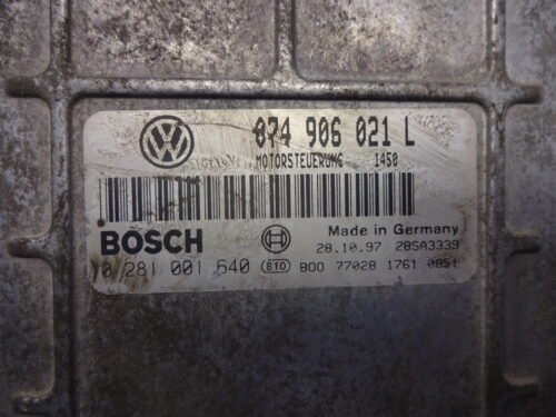 Centralita del motor  VW Transporter 074906021L 0281001640