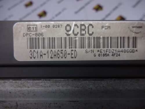 Centralita del motor  FORD TRANSIT 3C1A12A650ED 3C1A-12A650-ED