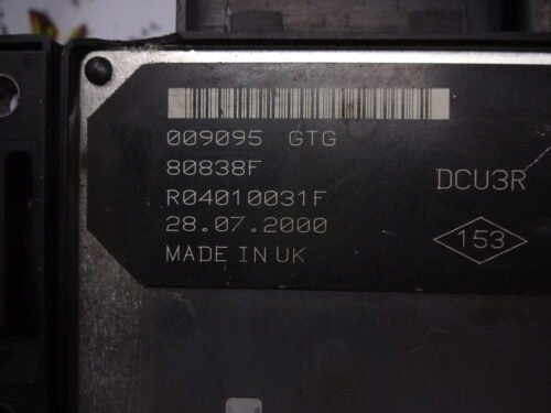 Centralita del motor RENAULT HOM7700105955 7700114875 R04010031F
