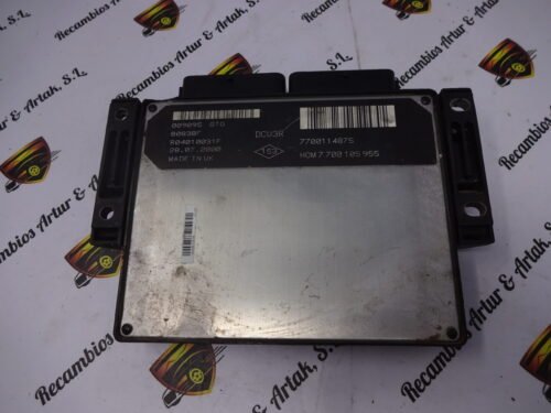 Centralita del motor RENAULT HOM7700105955 7700114875 R04010031F