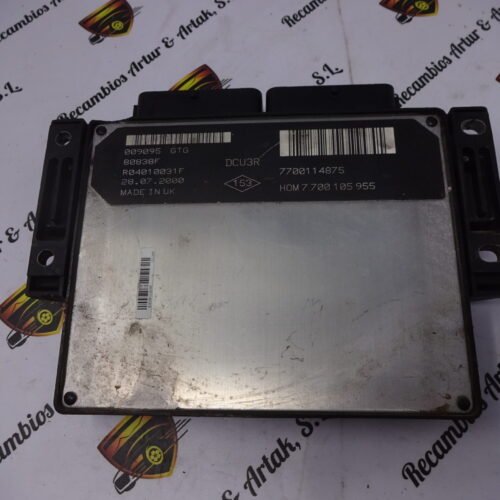 Centralita del motor RENAULT HOM7700105955 7700114875 R04010031F