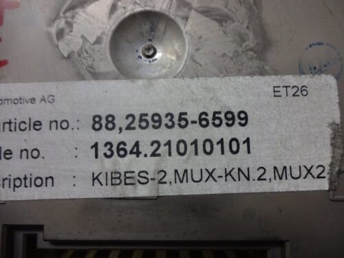 Unidad de control  MUX2-M 88259356599 88,25935-6599 136421010101 074989