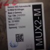 Unidad de control  MUX2-M 88259356599 88,25935-6599 136421010101 074989