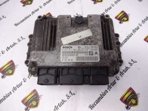 Centralita del motor  Citroen Peugeot BOSCH 9653202580 EDC16C3 BOSCH 0281011089