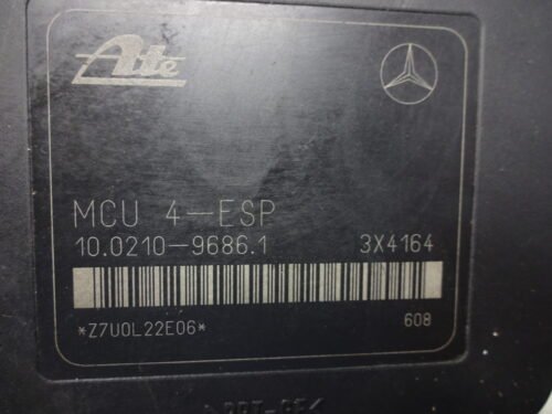 A0044310412 10039924794 10021096861 MCU 4 ESP 1002080642 10020805723 ABS MERCEDES ML W163 A0044310412 10039924794 10021096861 MCU 4 ESP 1002080642 10020805723