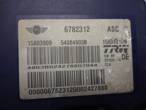 Unidad hidráulica del ABS ABS MINI 6782312 15803909 54084903B