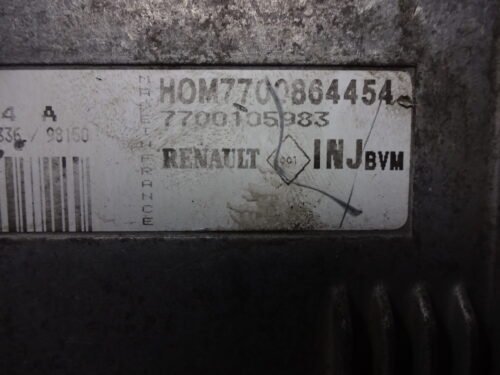 Centralita del motor RENAULT HOM7700864454 7700105983 S115300204A