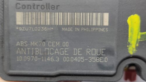 ABS Peugeot 207 9663945580 10020701054 10097011463 000405358E0