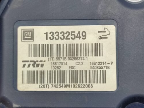 ABS OPEL Insignia 13332549 16312214-P 16312214P 54085571B