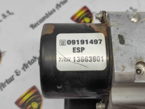 ABS Opel Vectra C 09191497 13663901 13509201M 54084696A