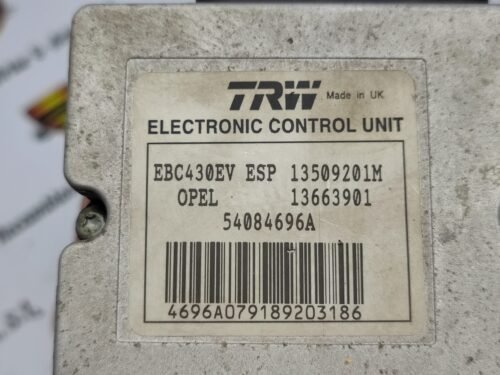 ABS Opel Vectra C 09191497 13663901 13509201M 54084696A