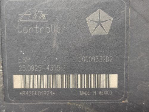 ABS Jeep CHRYSLER P52089351AG 25020602153 25092543153 25.0206-0215.3 25.0925-4315.3 25020602144