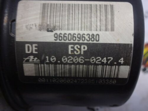 9660696380 10020602474 10096011673 00402323D3 ABS Citroen Peugeot 9660696380 10020602474 10096011673 00402323D3