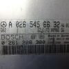 Centralita del motor Mercedes-Benz A0265456632 BOSCH 0261206300