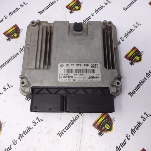 Centralita del motor  Opel Corsa D 0281017714 55578998 00TC 55575350