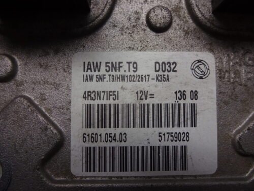 Centralita del motor Fiat Stilo 51759028 6160105403 IAW5NFT9 IAW 5NF.T9