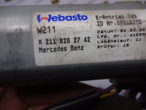 Motor techo Mercedes Clase S W211 A2118202742 0390200012