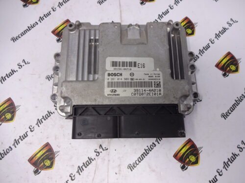 Centralita del motor Hyundai 0281014909 39114-4A210 391144A210 39154-4A710