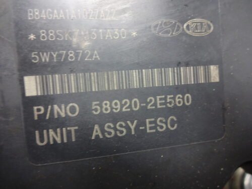 ABS KIA Hyundai Tucson 58920-2E560 589202E560 BH6013B810 5WY7872A