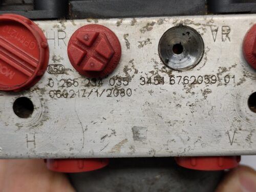 ABS BMW X3 0265234035 34516762059-01 0265950318 34513424682-02 34523424683-02